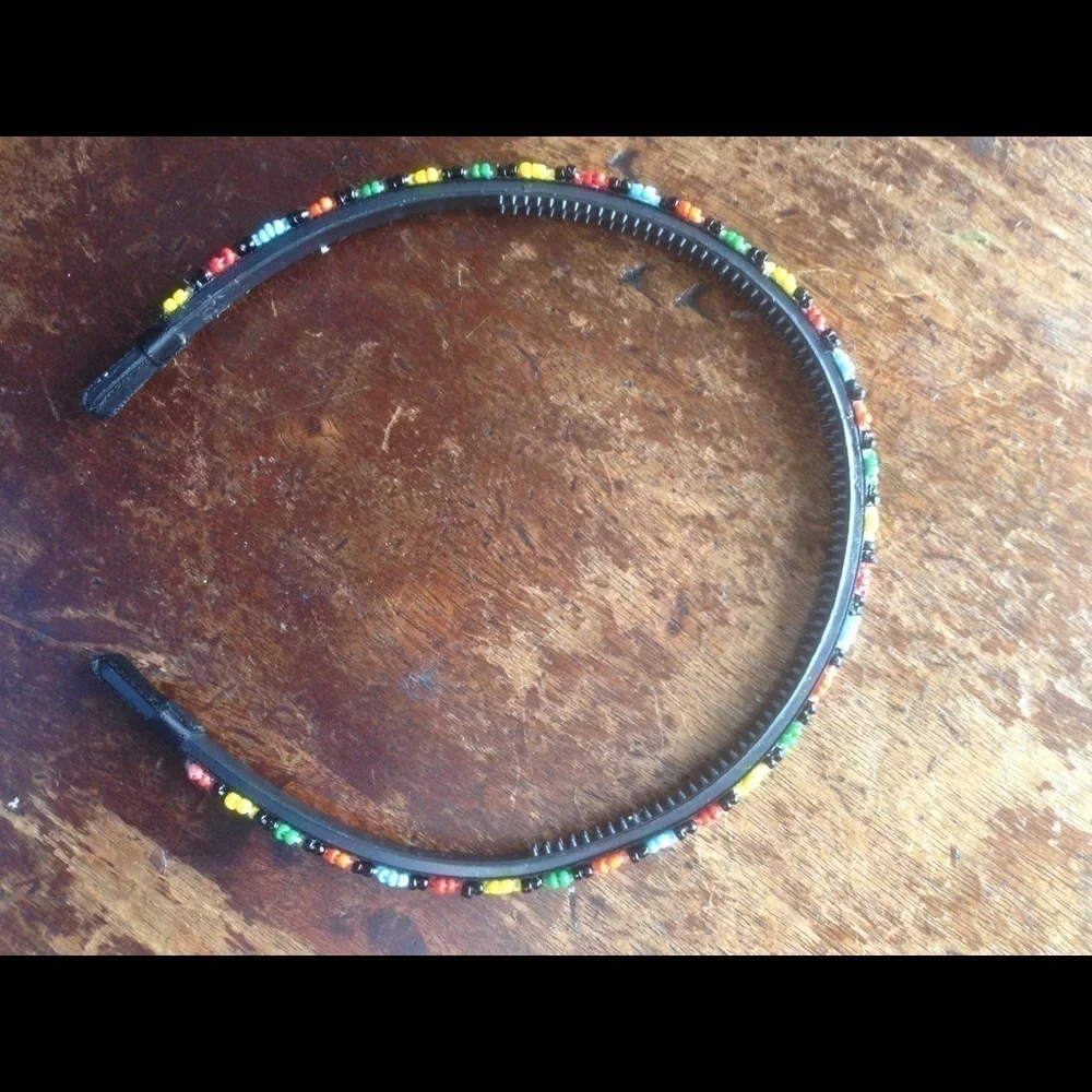 Boho Beaded Headband Hair